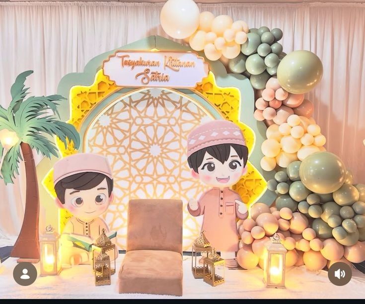 Sewa rental backdrop raya stage setup hari raya, Hobbies & Toys ...