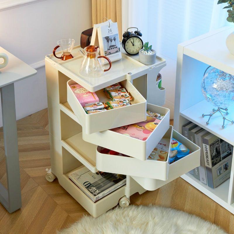 ️SG SELLER ️Creamy-White (4-Drawar+7 Slots) ABS Portability 360 ...