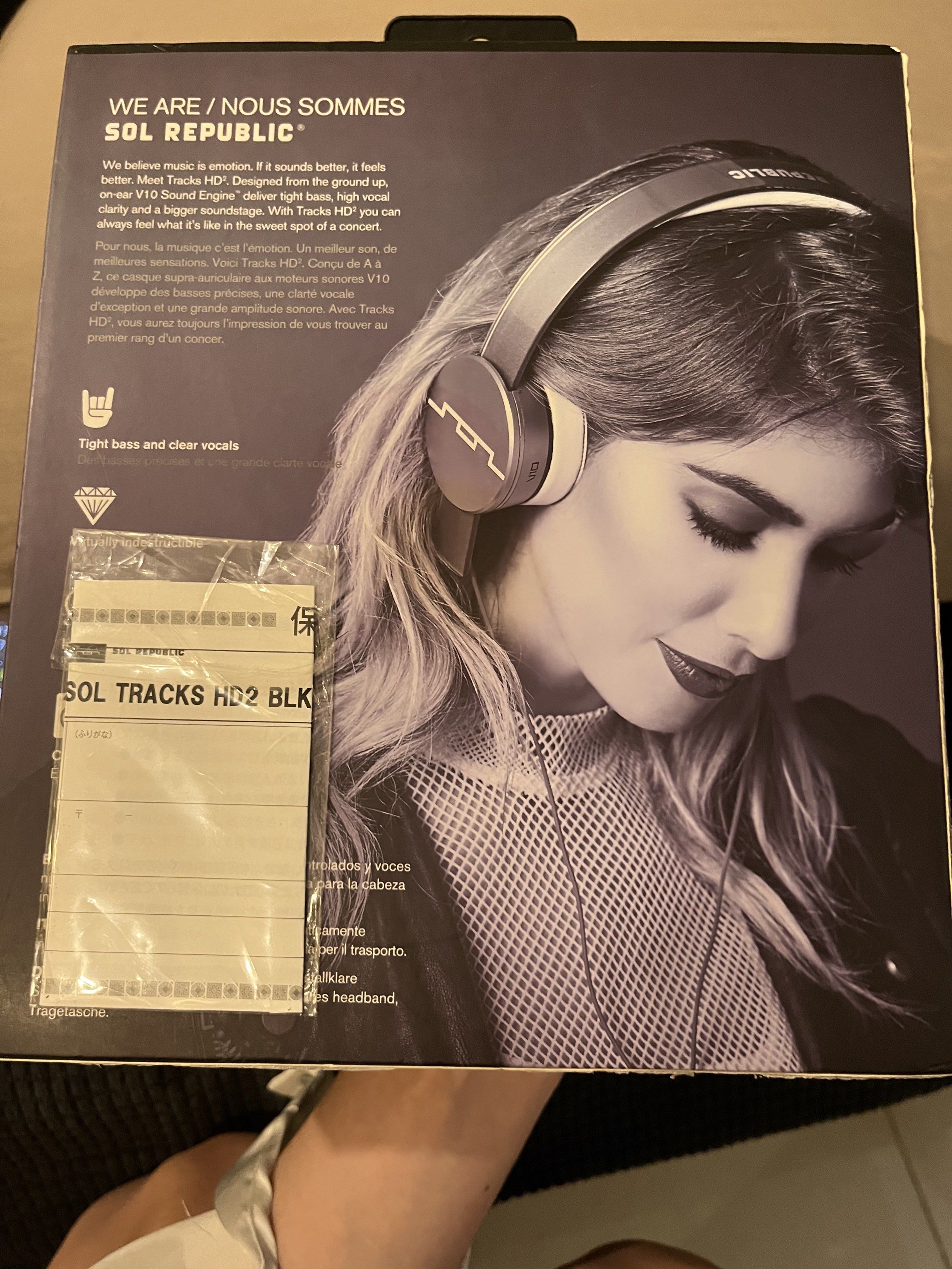 Sol Republic dj Headphones (Category: Headphones & Headsets) located in Manila. Submitted by qwertyyxx (Listing ID 1422605321, Image 2). Description: ORIGINAL SOL REPUBLIC TRACKS HD2 HEADPHONES FOR SALE‼️ -sa korea binili -no issue -naka box pa hindi pa nabubuksan. rfs. naka stock lang hindi ginagamit.