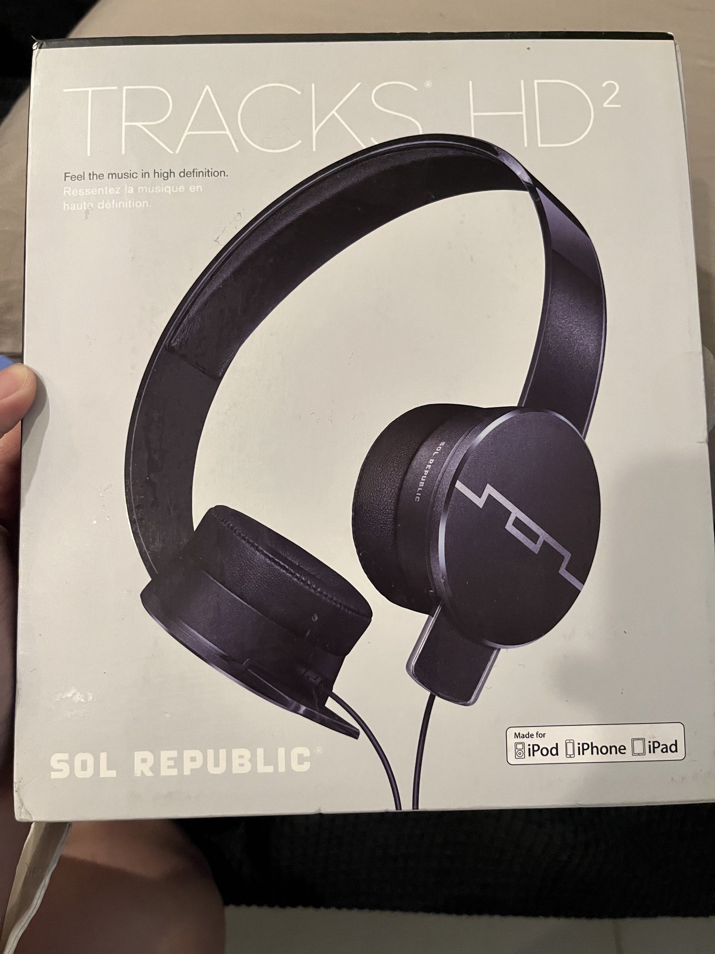 Sol Republic dj Headphones (Category: Headphones & Headsets) located in Manila. Submitted by qwertyyxx (Listing ID 1422605321, Image 1). Description: ORIGINAL SOL REPUBLIC TRACKS HD2 HEADPHONES FOR SALE‼️ -sa korea binili -no issue -naka box pa hindi pa nabubuksan. rfs. naka stock lang hindi ginagamit.