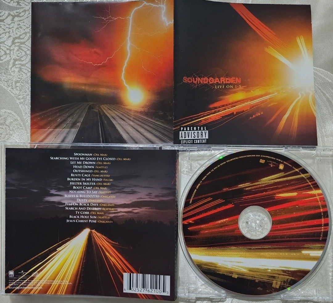 Soundgarden – Live On I-5 (Category: CDs & DVDs) located in Cebu City. Submitted by g_roshamboo (Listing ID 1267933089, Image 2). Description: *cd.
