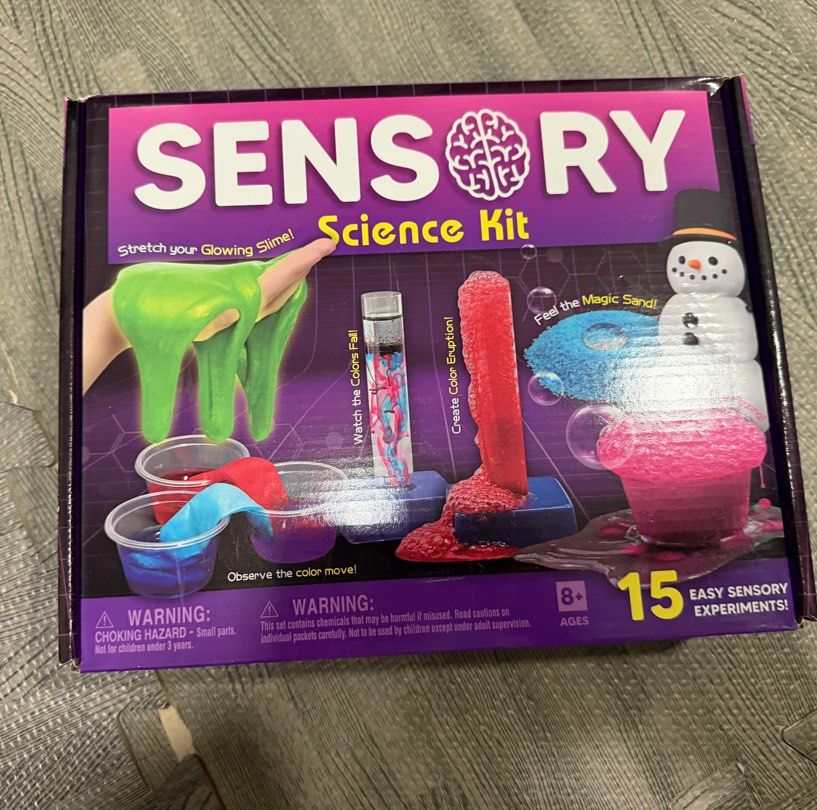 [STEM/Einstein] Sensory Science Kit - 15 Experiments, Hobbies & Toys ...