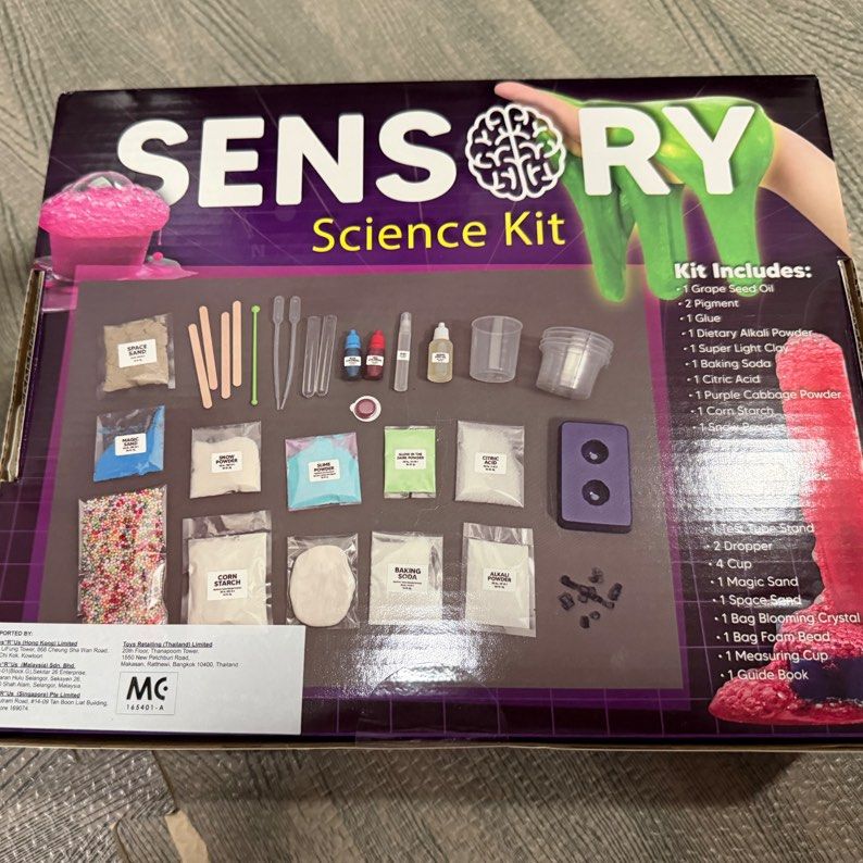 [STEM/Einstein] Sensory Science Kit - 15 Experiments, Hobbies & Toys ...