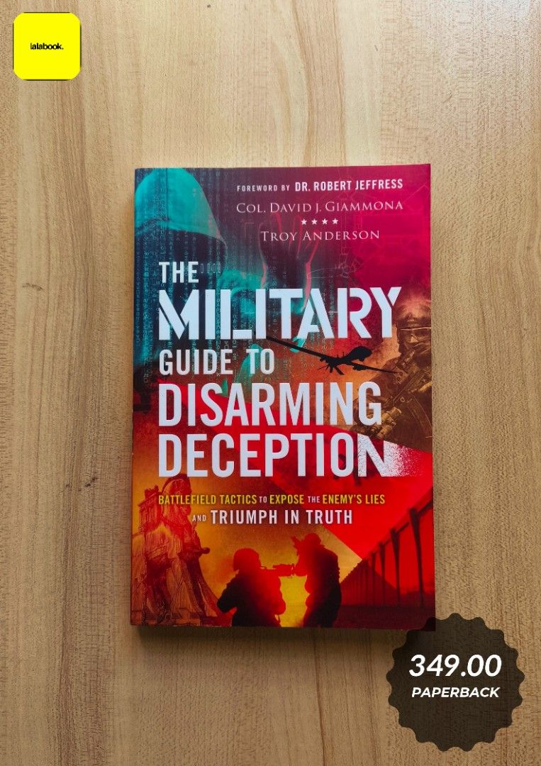 The Military Guide to Disarming Deception (Category: Storybooks) located in Bacoor. Submitted by lalabook (Listing ID 1422549853, Image 1). Description: Format: Paperback Condition: Very Good Condition ****** Shipping and Payment details: MOP: GCash and Bank Deposit MOD: Gogo Express, LBC, Lalamove Location: Bacoor City, Cavite ❌ No Cash on Delivery ❌ No Orange App Checkout Kindly visit our page for more titles. Send us a message if you're intere