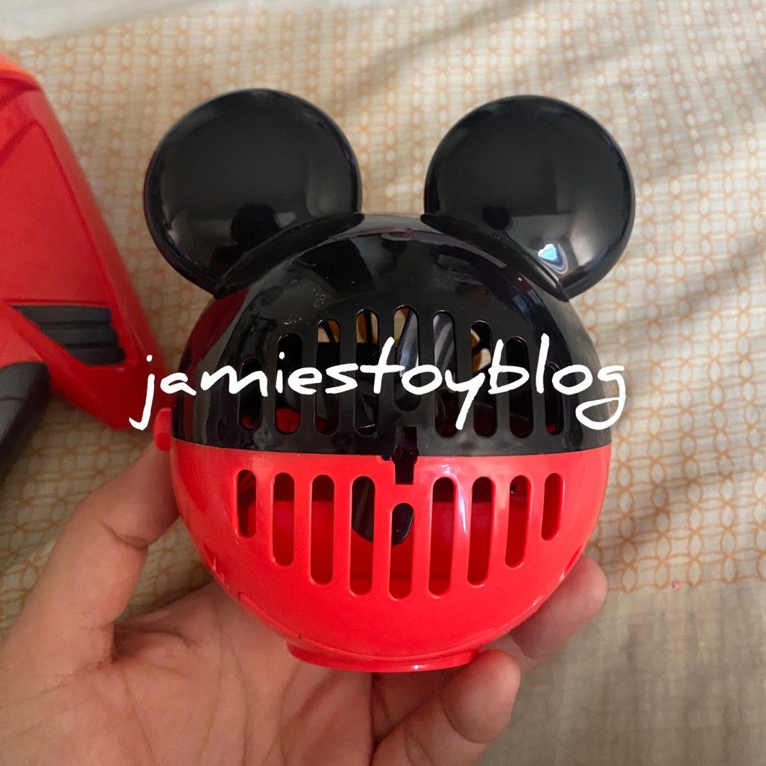 Toy bundle - TAKE BOTH (Category: Kids Toys) located in Quezon City. Submitted by ohitsninja (Listing ID 1422586452, Image 3). Description: - Disney Mickey Mouse mini bubble machine - Features a red and black design - Mickey Mouse ears detail - Working, needs 3 AA batteries - Air Hogs Zero Gravity Laser Racer controller - like a laser pointer - Working Pay by Gcash Delivery shouldered by buyer I DO NOT USE COD OR SCO. .