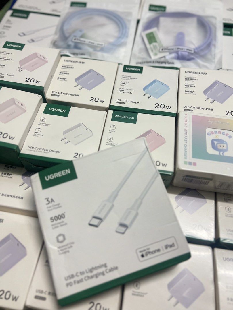 ugreen white cord (type c to ios) (Category: Chargers & Cables) located in Caloocan City. Submitted by minuteburger (Listing ID 1422696364, Image 1). Description: .