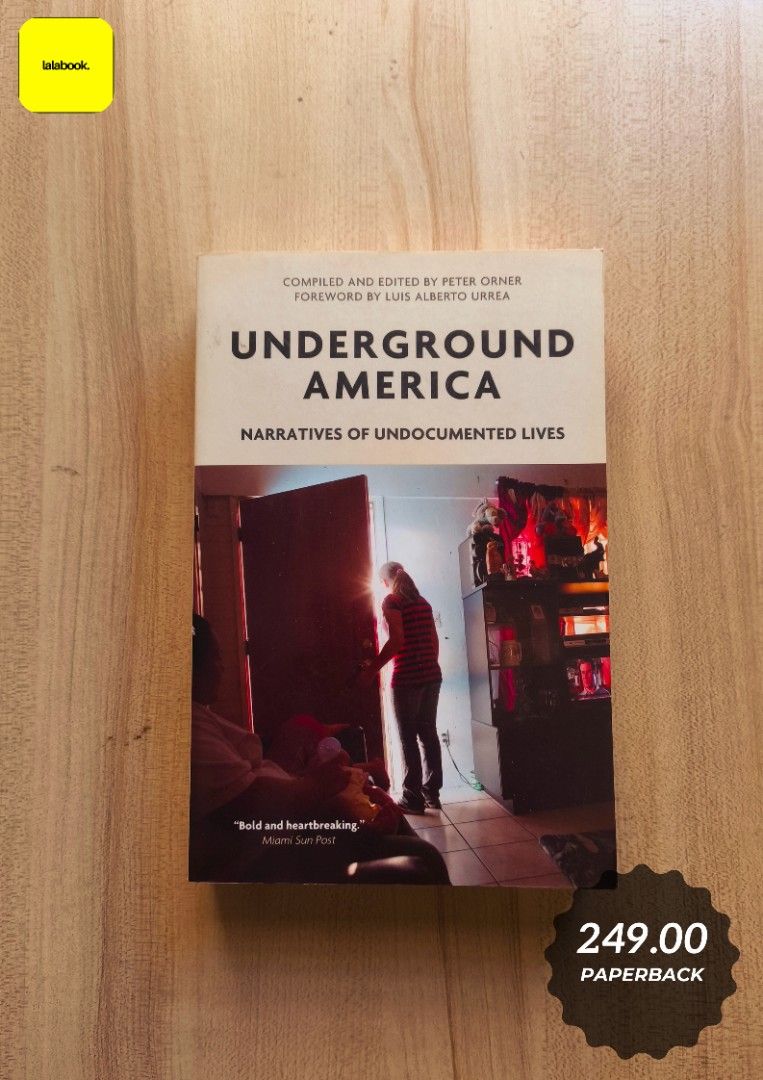 Underground America [Verso, Current Affairs] (Category: Storybooks) located in Bacoor. Submitted by lalabook (Listing ID 1422549968, Image 1). Description: Format: Paperback Condition: Very Good Condition ****** Shipping and Payment details: MOP: GCash and Bank Deposit MOD: Gogo Express, LBC, Lalamove Location: Bacoor City, Cavite ❌ No Cash on Delivery ❌ No Orange App Checkout Kindly visit our page for more titles. Send us a message if you're int