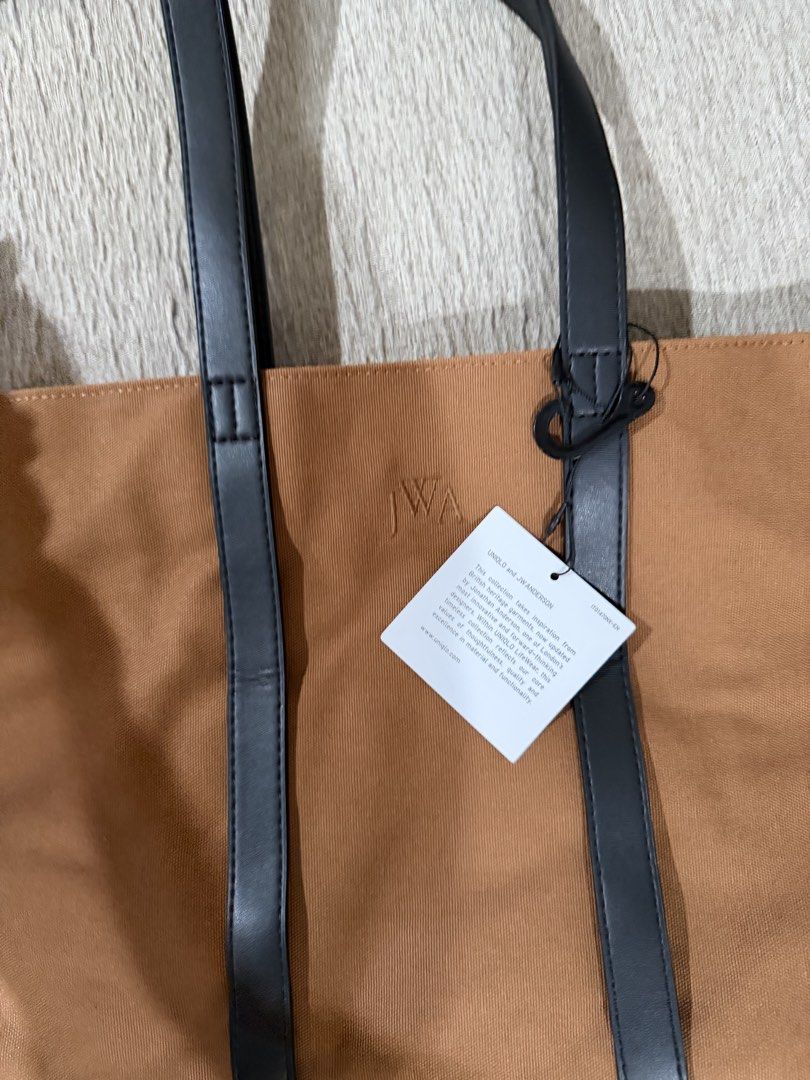 Uniqlo JW Anderson Tote Bag, Women's Fashion, Bags & Wallets, Tote Bags ...