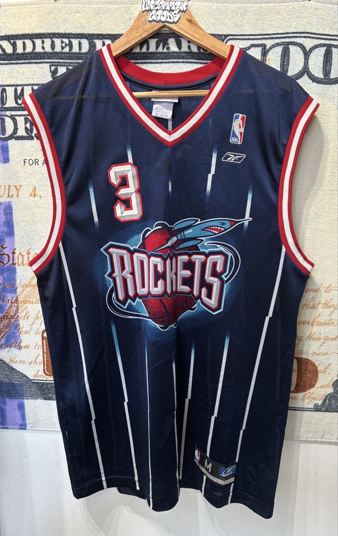 Old Rockets Jerseys Vintage houston rockets jersey, Men's Fashion, Activewear on Carousell