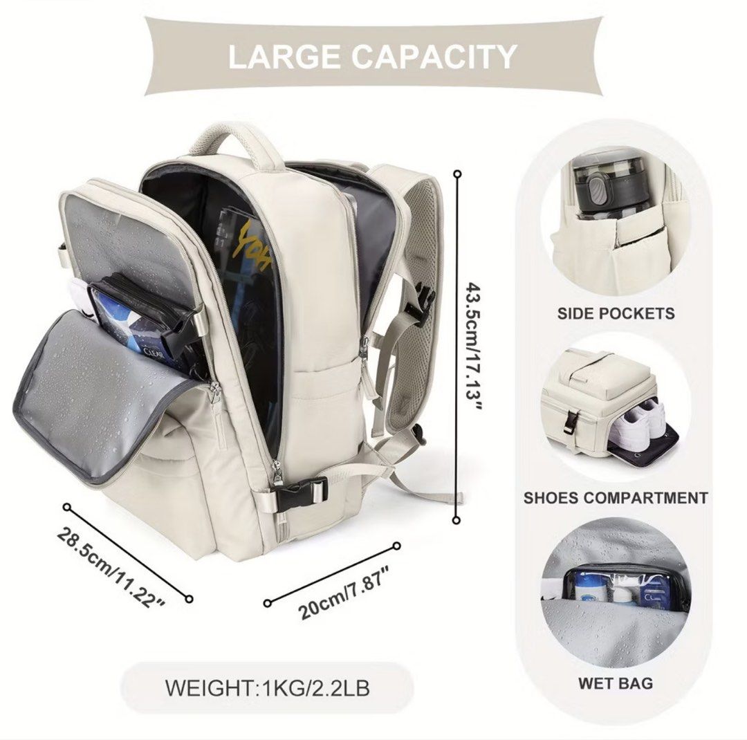 180° Multi-Function Flight Approved Backpack (Category: Backpacks) located in Kuala Lumpur. Submitted by lululolory (Listing ID 1422839589, Image 2). Description: Used once. Look new.