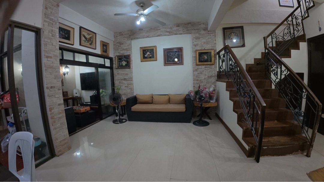 3 STOREY TOWNHOUSE (Category: House & Lot) located in Quezon City. Submitted by mythingsandeverything (Listing ID 1422759005, Image 2). Description: FOR SALE 3-Storey Townhouse | Golfhill Terraces, Quezon City Nearby Landmarks: UP Town Center Ateneo de Manila University Miriam College University of the Philippines Diliman Property Details: 3-Storey Townhouse 2-Car Garage Living Room Kitchen TV / Family Area Common Toilet 3 Toilets & Baths Master 