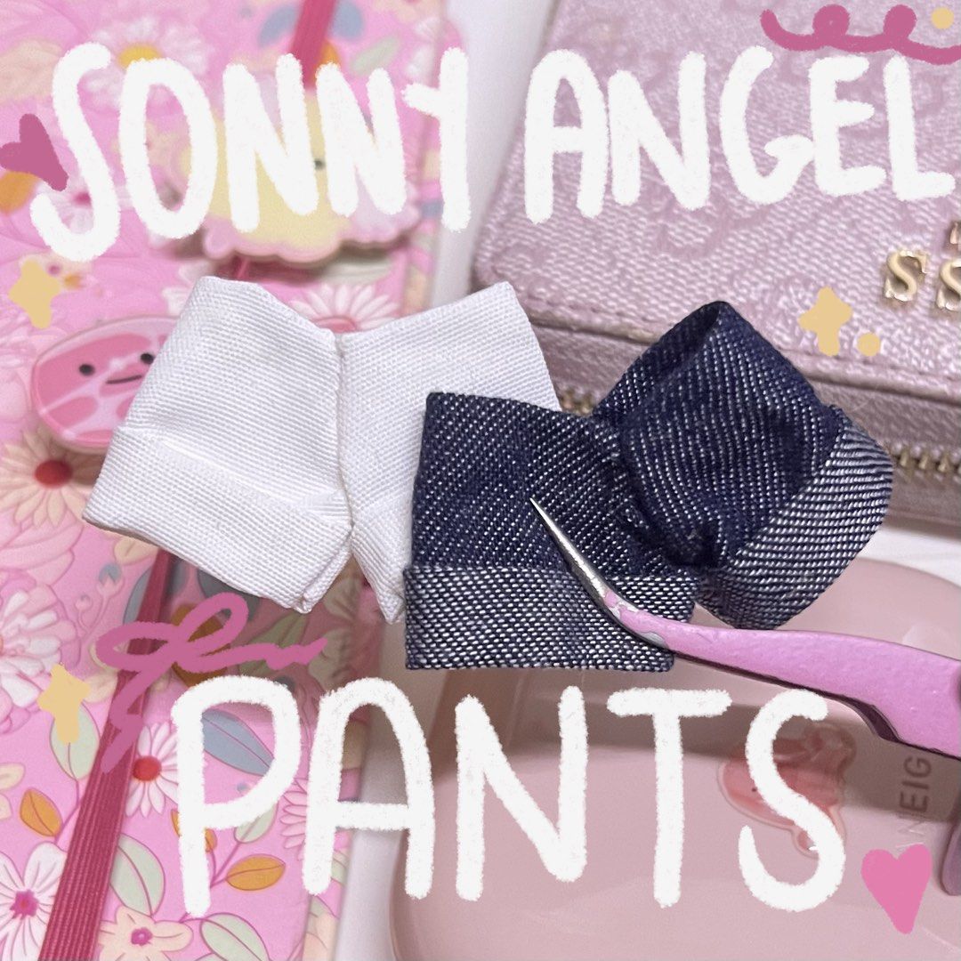 𐙚 clothes for sonny angel: pants 𐙚 (Category: Babies & Kids Fashion) located in Guagua. Submitted by snowluna (Listing ID 1422762375, Image 1). Description: ⤷ processing time: 1-3 days ⤷ no cancellation of orders!! no joy miners, no impatient & rude buyers ⤷ price is ₱80 each do not repost or grab my photos mop: gcash (payo) mod: J&T ONLY.