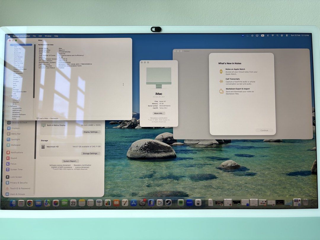 Apple iMac 24-inch (M1, 2021) - Green65604879097729114