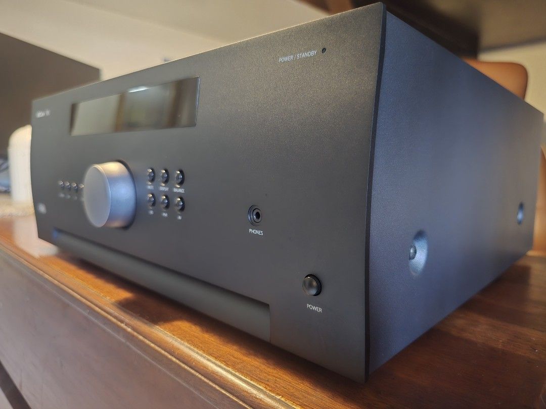 Arcam FMJ C49 Preamplifier (REDUCED PRICE) (Category: Soundbars, Speakers & Amplifiers) located in Cainta. Submitted by jol2024 (Listing ID 1422738821, Image 3). Description: ARCAM FMJ C49 Preamplifier (Rare, truly audiophile gear) MAY CONSIDER TRADE-IN OR SWAP FOR STREAMER OR TURNTABLE OF MORE OR LESS SAME VALUE With one and only issue: harmless paint damage at the bottom rear, as shown, due to unnoticed and prolonged bad shelf placement. Otherw