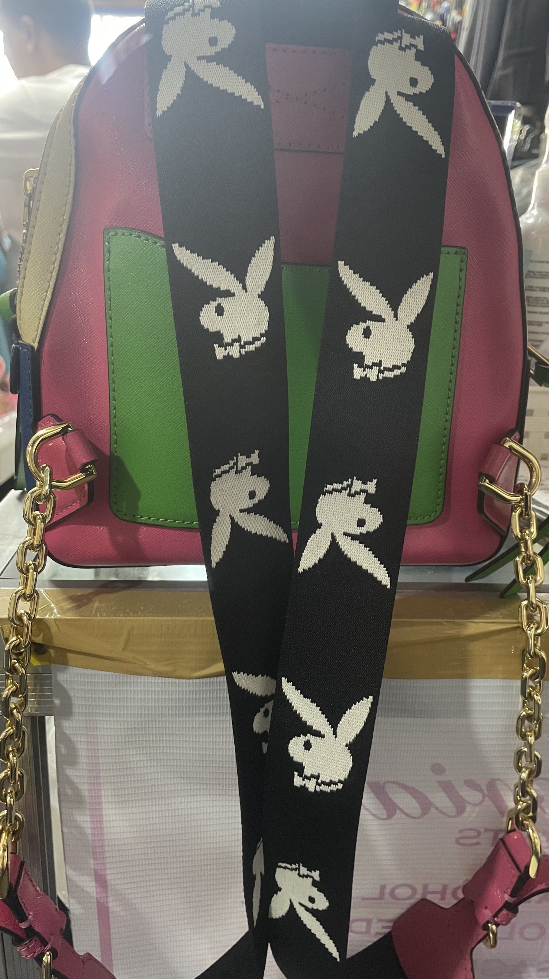 Authentic MARC JACOBS backpack (Category: Luxury Bags & Wallets) located in Quezon City. Submitted by brandedstuffsphils (Listing ID 1422747459, Image 3). Description: Authentic Marc Jacobs backpack .