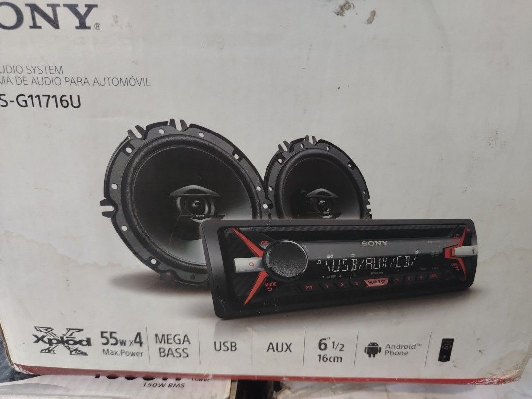 Car audio speaker (Category: Soundbars, Speakers & Amplifiers) located in Manila. Submitted by bojisantos54140 (Listing ID 1422827644, Image 1). Description: All in na 4channel car amplifier and Car stereo and 2pcs mid and 2pcs JVC subwoofer speaker 12inc. RFS hinde nagamit nabenta na ung car brand new 10k nlng nanjan na ung price sa bago ng pagkabili.