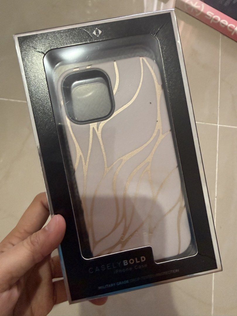 Casetify iphone 12 pro case cream marble with gold (Category: Cases & Sleeves) located in Manila. Submitted by aneajmik (Listing ID 1422732875, Image 1). Description: - Casetify iPhone 12 Pro case - Cream marble design with gold accents - Military-grade drop protection - Casetify Bold series - Stylish and protective.