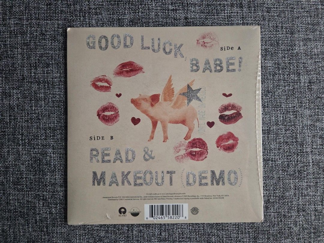 Chappell Roan - Good Luck Babe! vinyl (Category: Vinyls) located in Bacolor. Submitted by xxvii_ph (Listing ID 1422879244, Image 2). Description: .