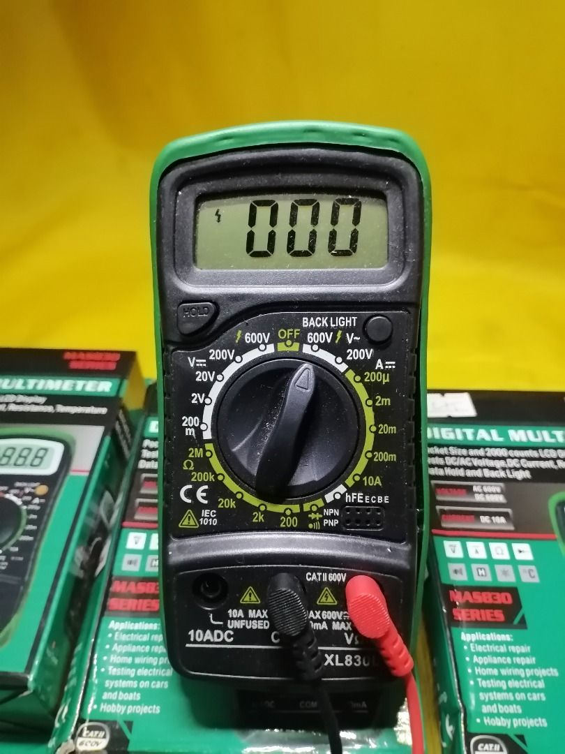 Digital multi meter tester compact (Category: Construction Tools & Equipment) located in Quezon City. Submitted by newwhale.f1c027 (Listing ID 1422717364, Image 1). Description: P275 digital multi meter tester compact Brandnew pick up Lagro fairview Q.C. or via delivery lalamove rider po. Delivery fee sagot po ni buyer.. Pwed din kayo ang mag book ng rider..fb page BSAonlinestore call 092zero 8114159 .