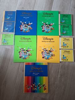 Disney world of english sing along 出售| 兒童書籍| Carousell Hong Kong