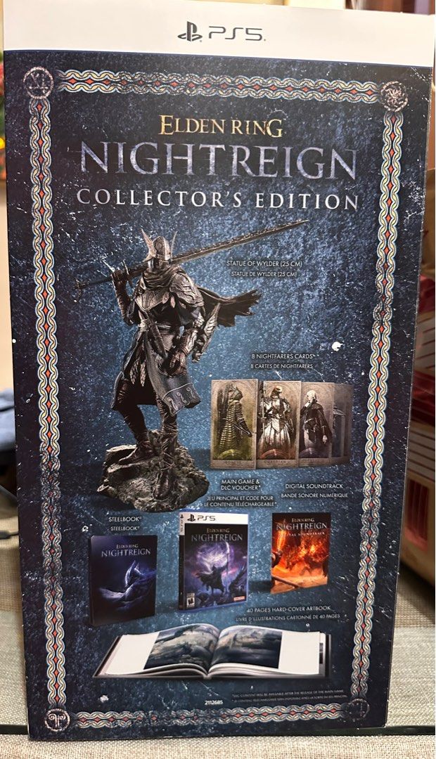 Elden Ring Nightreign Collector's Edition - PS5 (Category: PlayStation) located in Quezon City. Submitted by art_declutter (Listing ID 1422813067, Image 1). Description: Sealed.