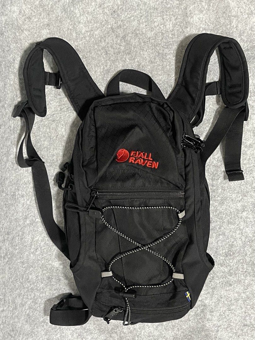 fjall raven backpack (Category: Carriers & Slings) located in Calamba. Submitted by thriftingoverload (Listing ID 1422794044, Image 1). Description: plus shipping fee with rain cover.