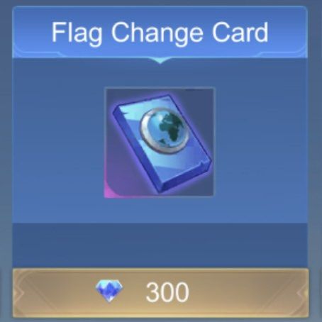 Flag Change Card | Mobile Legends: Bang Bang (Category: In-Game Products) located in Labo. Submitted by purplestxr (Listing ID 1422850269, Image 1). Description: until supply of diamonds last Must be friends in Mobile Legends: Bang Bang for at least 7 days Payment before gifting (requires downpayment) (partial payment = reserved) Mode of Payment: GCash / Maya / MariBank.