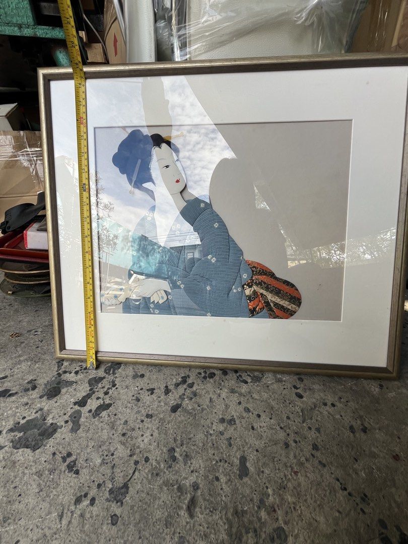 Framed Japanese Geisha Art (Category: Frames & Pictures) located in Calasiao. Submitted by xwbj4ycjw975281 (Listing ID 1422845493, Image 1). Description: Onhand all goods Japan.