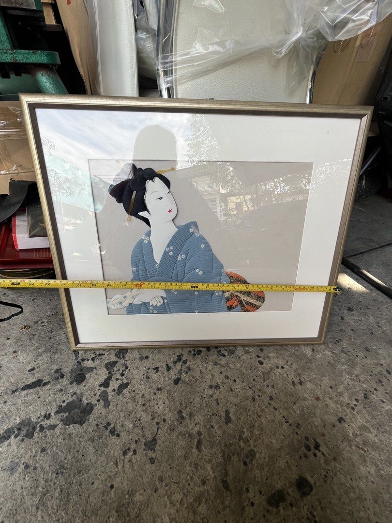 Framed Japanese Geisha Art (Category: Frames & Pictures) located in Calasiao. Submitted by xwbj4ycjw975281 (Listing ID 1422845493, Image 2). Description: Onhand all goods Japan.