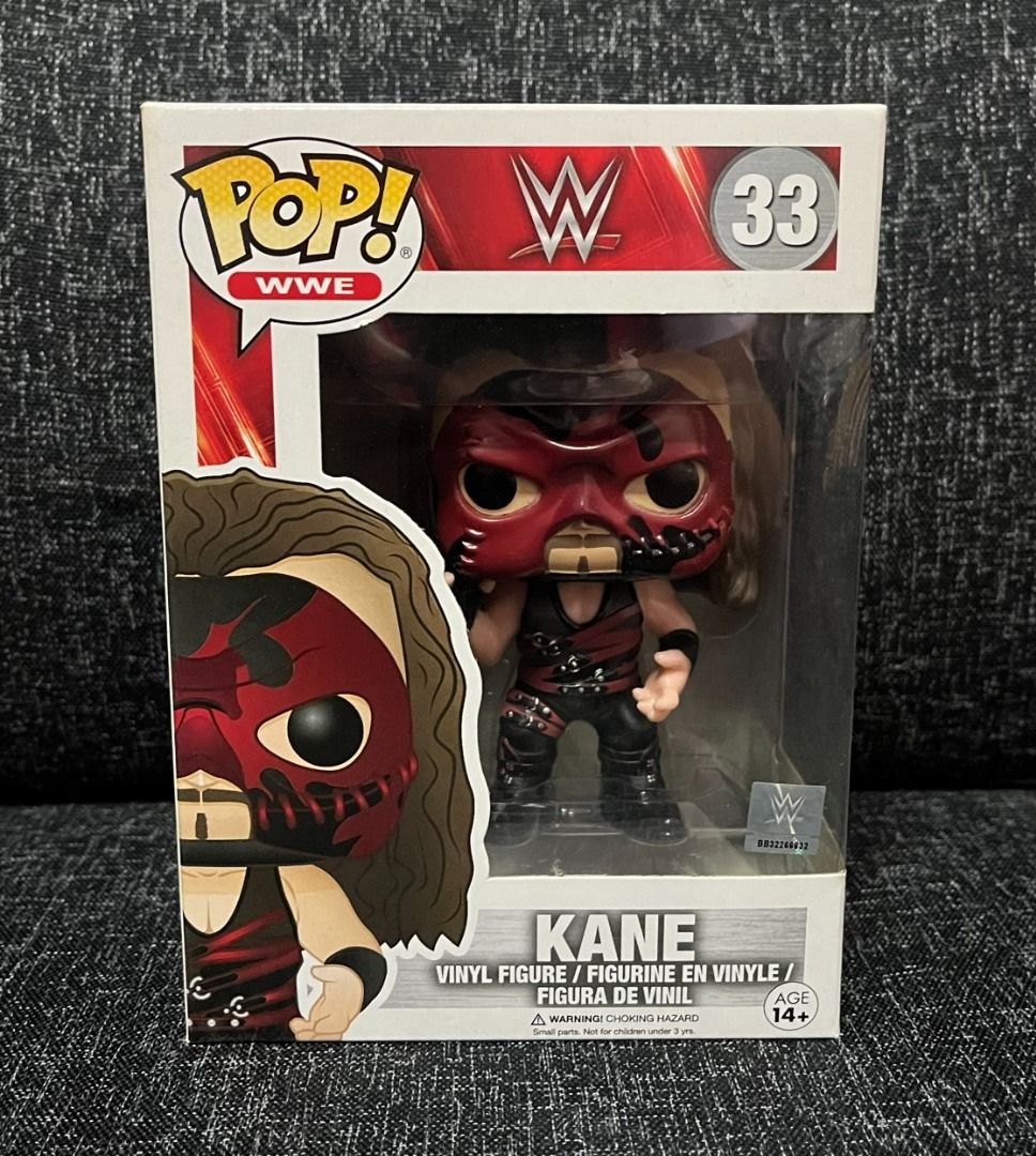 Funko Pop! WWE Kane #33, Toys & Collectibles, Figurines & Models ...