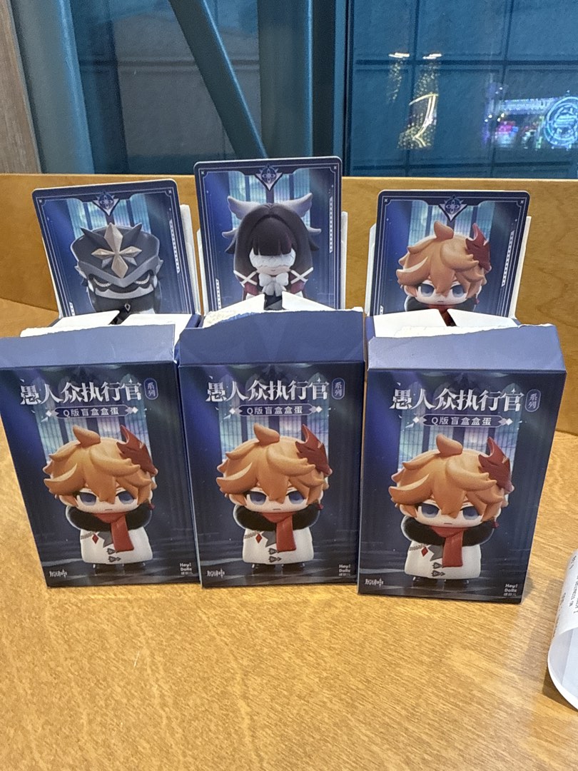 Genshin Impact Fatui Frost and Flame Figure -, Childe and Capitano ...