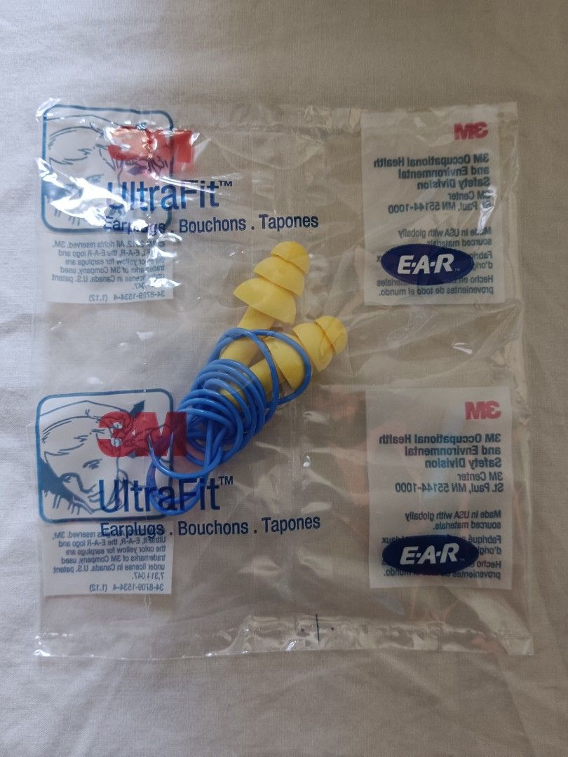 Genuine 3M Reusable Earplugs Ear Plugs (Category: Ear Care) located in Manila. Submitted by mhar_declutter (Listing ID 1414328565, Image 1). Description: washable reusable 100% Original Guaranteed authentic 3M Earplug.