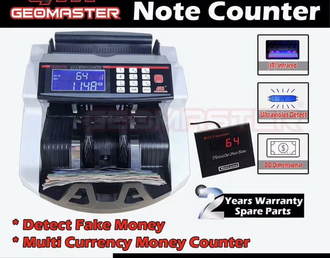 Geomaster Note Counter, Computers & Tech, Office & Business Technology ...