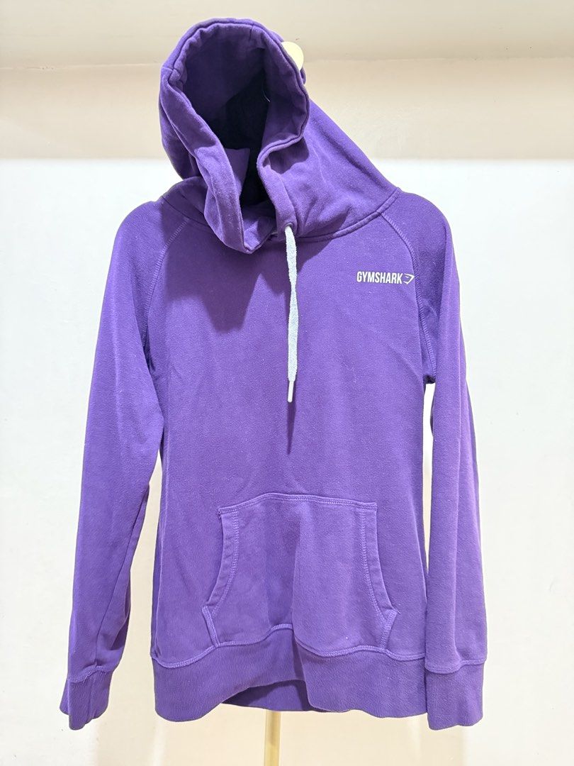Gymshark Purple Hoodie - Medium (Category: Coats, Jackets and Outerwear) located in Quezon City. Submitted by shopkyph (Listing ID 1422733238, Image 2). Description: Gymshark Purple Hoodie - Medium.