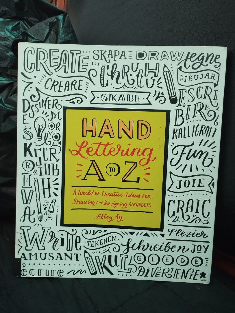 Hand Lettering A to Z Book, Hobbies & Toys, Books & Magazines, Fiction ...