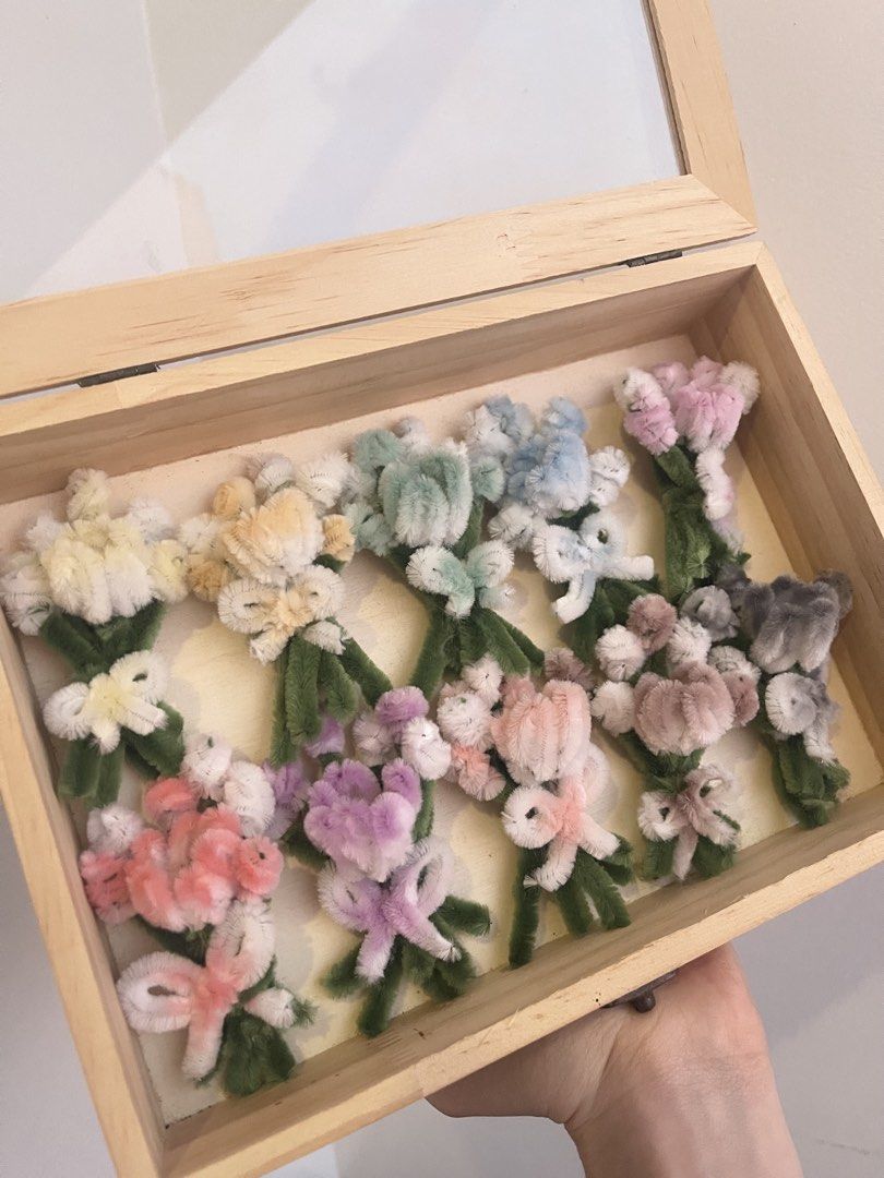 Handmade Fuzzy Wire Flowers | Bouquet (Category: Flowers & Bouquets) located in Cavite. Submitted by ay_earn (Listing ID 1422815157, Image 1). Description: Available for only ₱15.00 - ₱30.00 only | Minimum spend of ₱100.00! ── ⋆⋅☆⋅⋆ ── 🌸 Bloom Petal – ₱15 🌿 Leafy Bloom Petal – ₱20 🌷 Tulip Ribbon Bouquet – ₱25 ⊹₊⟡⋆ 💐 Bouquet Promo: Buy 4 Tulip Ribbon Bouquets, Get 1 Free (Total of 5) ── ⋆⋅☆⋅⋆ ── Available Colors: White is the base color. •Pure