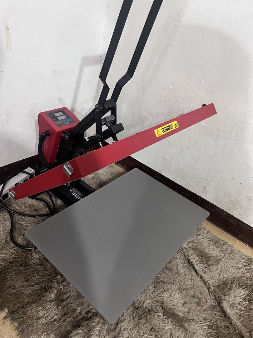 Heat Press Machine (Category: Craft Supplies & Tools) located in Valenzuela. Submitted by emspenaloza (Listing ID 1422774017, Image 1). Description: Cuyi Heat Press Machine ✅40x60 ✅No Issue ✅Almost Brand ✅December 2025 lang binili -for pick only para ma test nyo -negotiable RFS: busy sa work, wala na time sa business Bagbaguin, Valenzuela City.