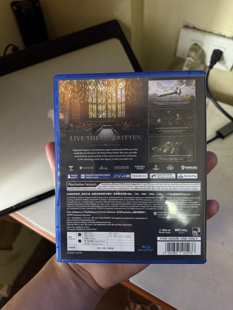 Hogwarts Legacy (Category: PlayStation) located in Quezon City. Submitted by ninomungcal6160 (Listing ID 1422728630, Image 3). Description: Hogwarts Legacy for PS4.