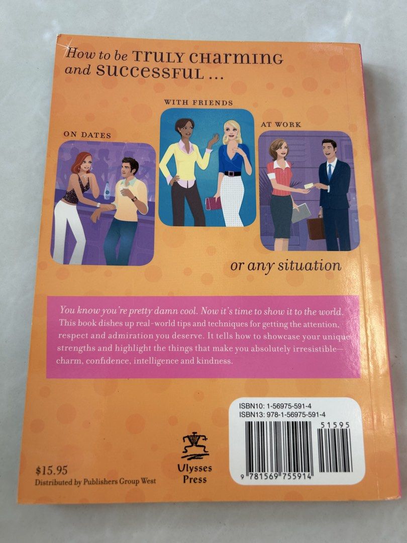 How to be Absolutely Irresistible Book (Category: Storybooks) located in Manila. Submitted by garagesale994 (Listing ID 1422819493, Image 2). Description: Book, "How to be Absolutely Irresistible" by Lisa Helmanis, offers real-world tips and techniques for getting attention and admiration. It helps showcase your unique strengths and highlight the things that make you absolutely irresistible. The book covers topics like making friends, attracting 