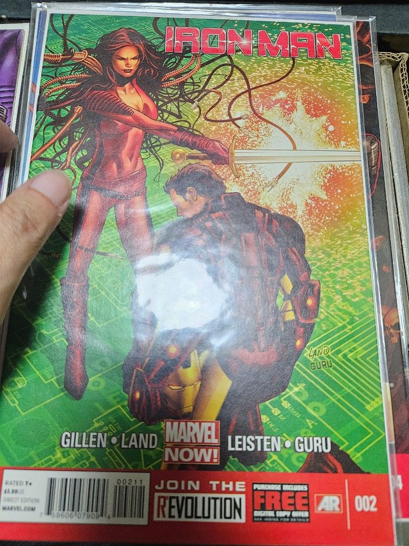 Iron Man 1-5 Comic Book Series (Category: Comics & Manga) located in Taguig. Submitted by gowilliam.767 (Listing ID 1422806378, Image 2). Description: mop gcash prior to pickup .