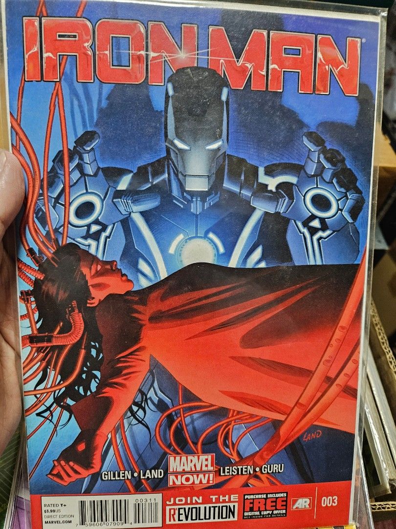 Iron Man 1-5 Comic Book Series (Category: Comics & Manga) located in Taguig. Submitted by gowilliam.767 (Listing ID 1422806378, Image 3). Description: mop gcash prior to pickup .