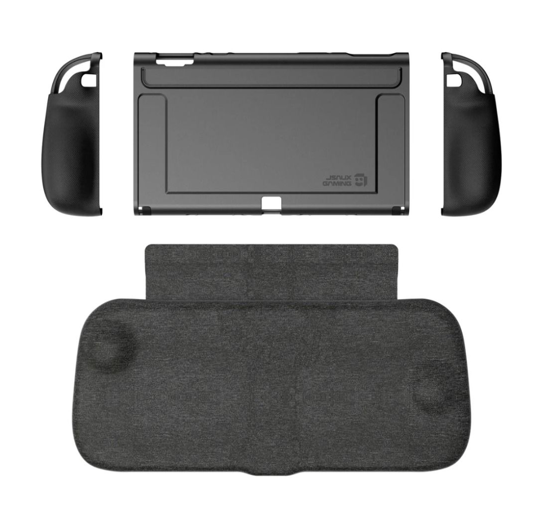 JSAUX Split EveryDay Case for Switch 2 (Category: Cases & Covers) located in Las Pinas. Submitted by techsmartph (Listing ID 1422733542, Image 2). Description: * [Detachable Magnetic Cover] The snap-on magnetic travel cover features a soft fiber lining to protect your screen, while shielding your Joy-Cons during travel. It detaches in seconds when at home — effortless mode switching. (Only for Travel Mode (PC0123C) ) * [Ergonomic Detachable Grips