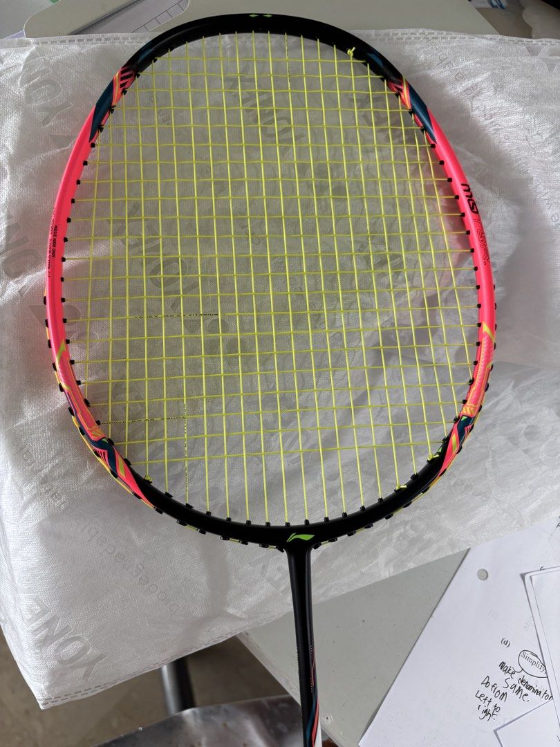 Li-Ning Caliber 900C Badminton Racket, Sports Equipment, Sports & Games ...