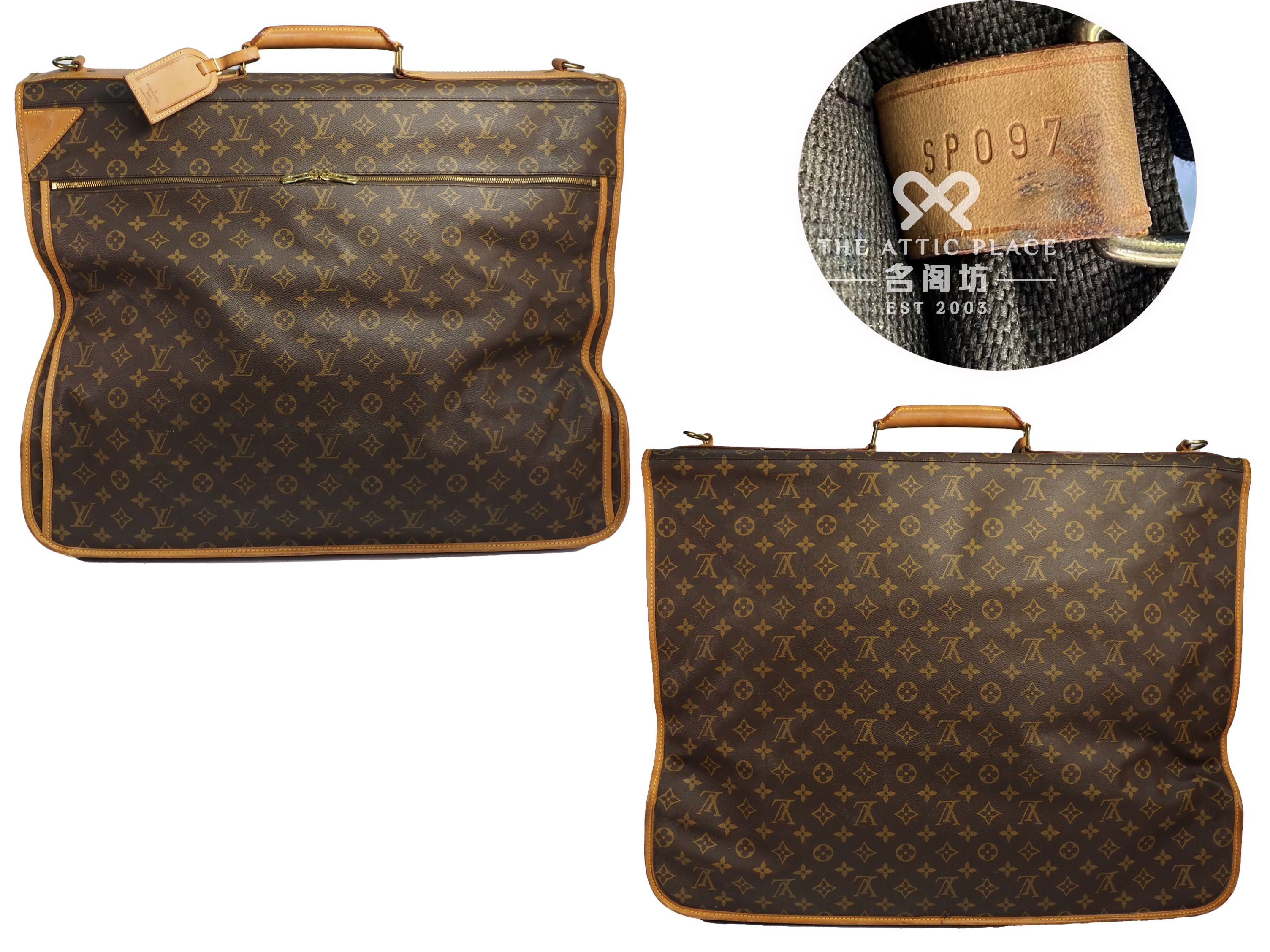Louis Vuitton M23420 Monogram Canvas Portable Cabin Garment Luggage ...