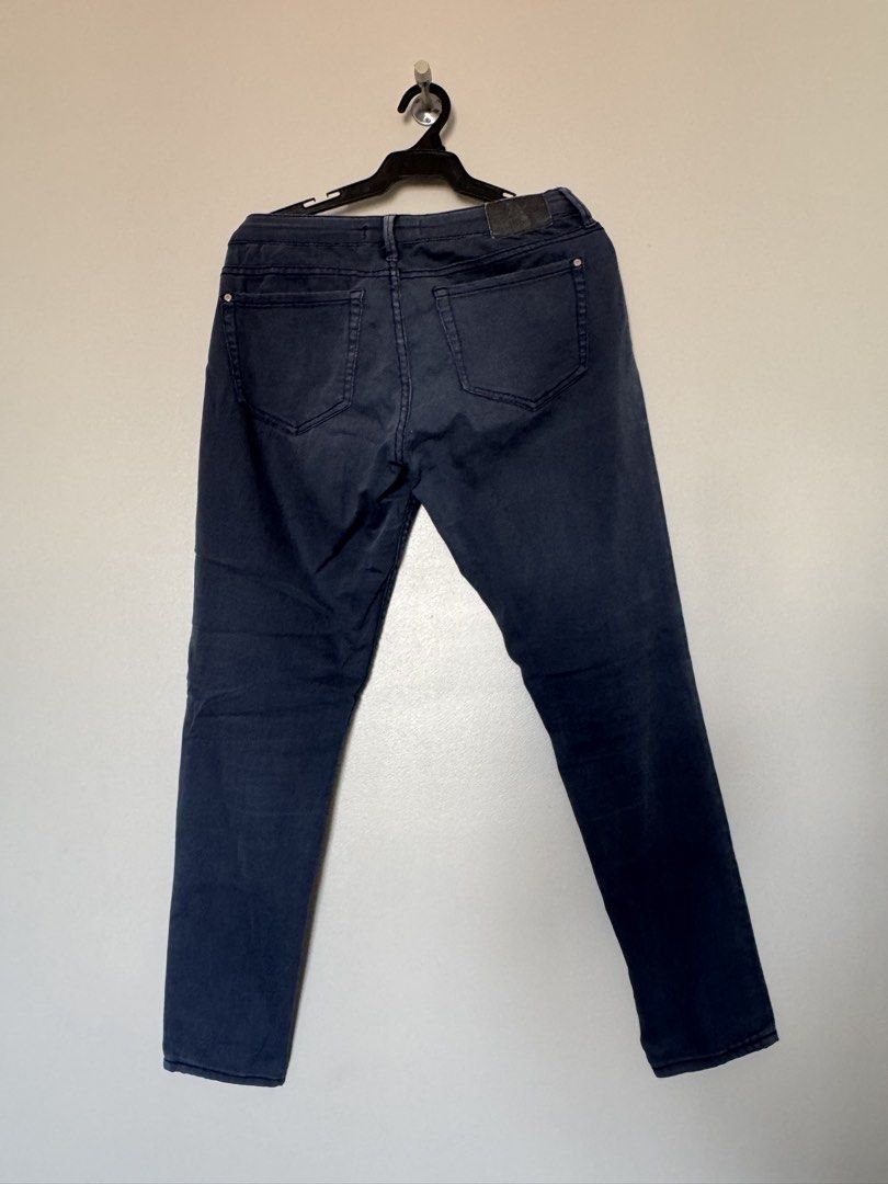 Mango denim pants (Category: Jeans) located in Makati City. Submitted by pattystuff (Listing ID 1422766849, Image 2). Description: - Mango denim panta - Quite faded from use - Needs washing - Pre-loved, please manage expectations.