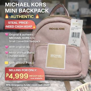 Michael kors backpack large For Sale | Buy 1,000+ Michael  display picture 2