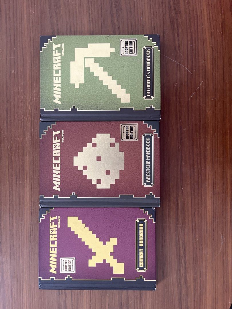 Minecraft Handbook Set - Updated Edition, Hobbies & Toys, Books ...