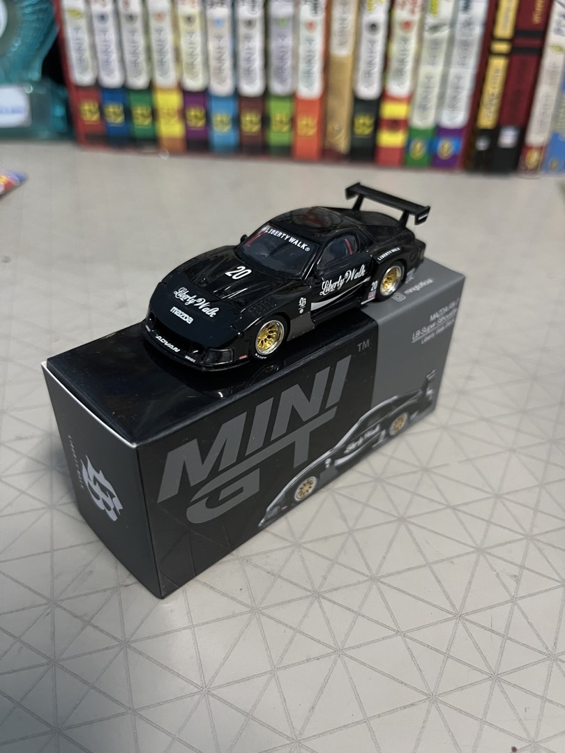 Mini GT Mazda RX7 LBWK, Hobbies & Toys, Toys & Games on Carousell