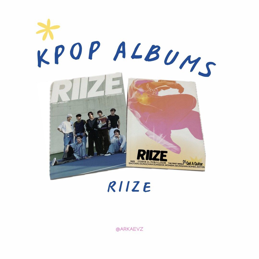 NCT & Riize Kpop Albums (Category: CDs & DVDs) located in Manila. Submitted by arkaevz (Listing ID 1422786219, Image 2). Description: [₱200 EACH] unsealed nct & riize albums 💿 (no to sensitive buyers) 📌 condition: unsealed (opened but well kept) 📌 price: ₱200 each (take all price: 850) 📌 inclusions: posters, stickers, photocards, etc. may vary depending on availability. 💰 payment options: e-wallet: gcash / maya / maribank bank: bpi 📸 dm for