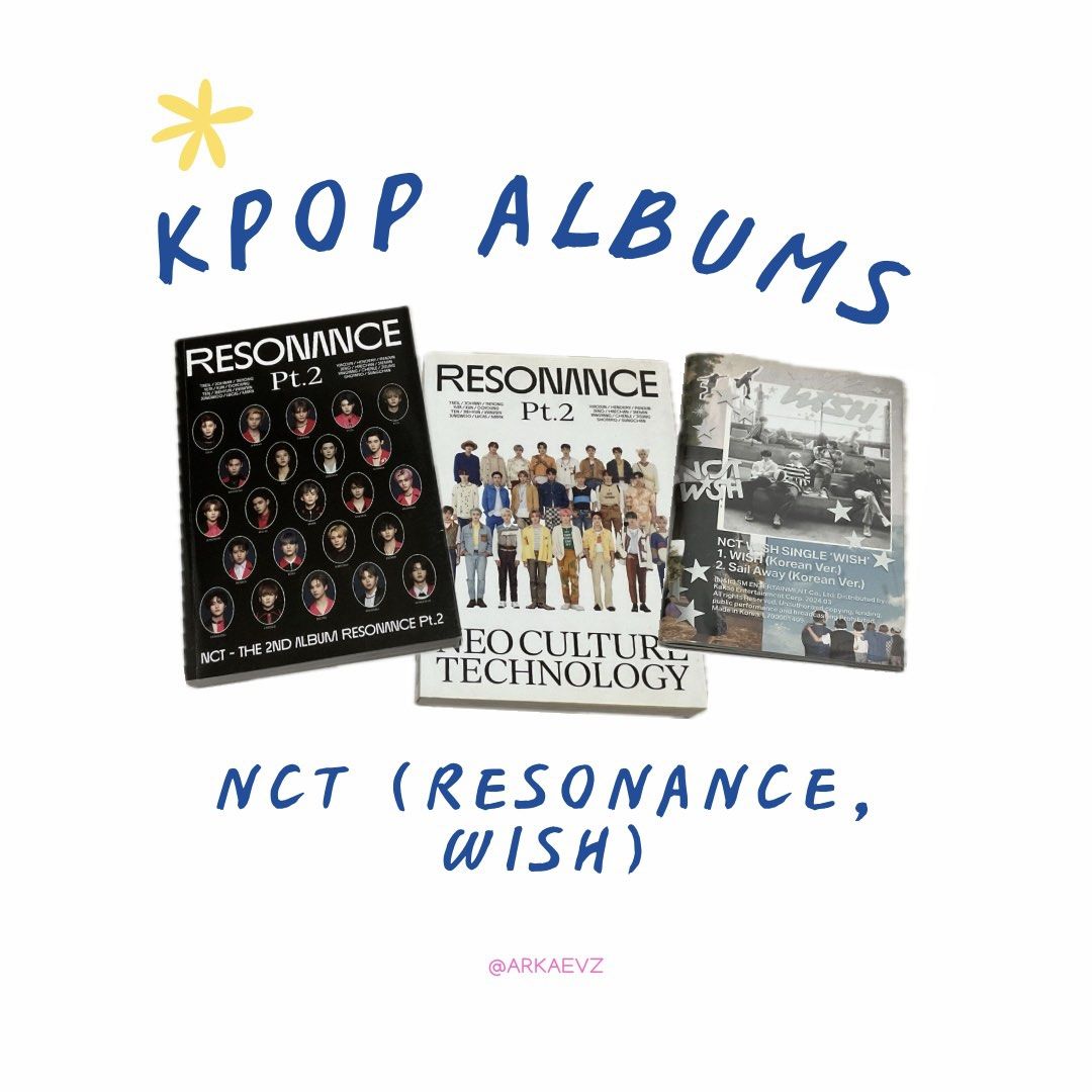 NCT & Riize Kpop Albums (Category: CDs & DVDs) located in Manila. Submitted by arkaevz (Listing ID 1422786219, Image 1). Description: [₱200 EACH] unsealed nct & riize albums 💿 (no to sensitive buyers) 📌 condition: unsealed (opened but well kept) 📌 price: ₱200 each (take all price: 850) 📌 inclusions: posters, stickers, photocards, etc. may vary depending on availability. 💰 payment options: e-wallet: gcash / maya / maribank bank: bpi 📸 dm for